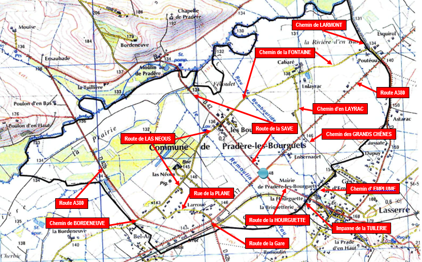 Plan de Pradère